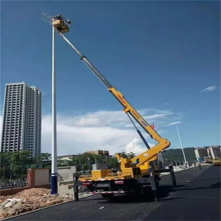 贵港维修路灯的曲臂升降车出租