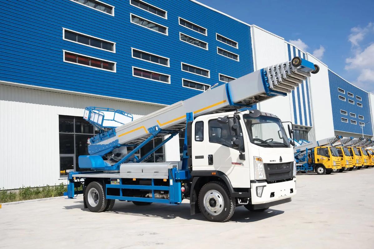 贵港出租云梯车高空作业车 建筑垃圾搬运